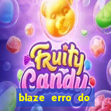 blaze erro do servidor interno